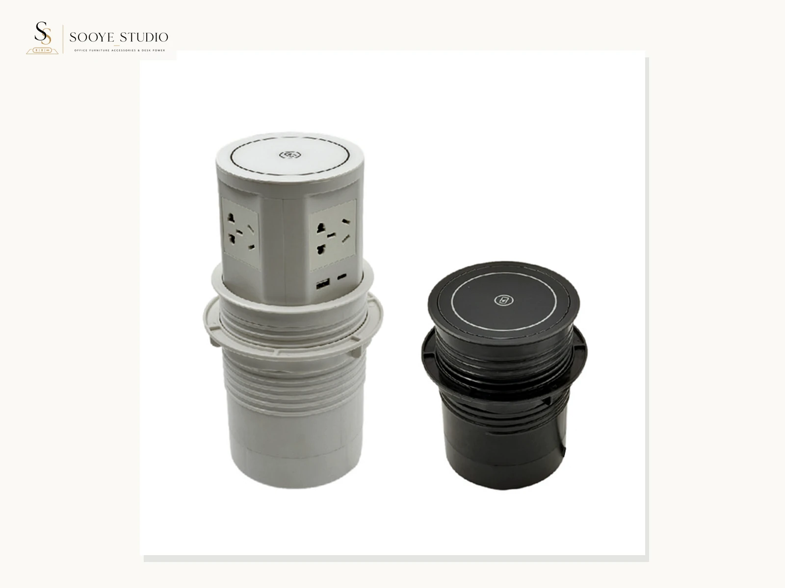 Pneumatic Pop-Up Desk Power Module - product reference view 1